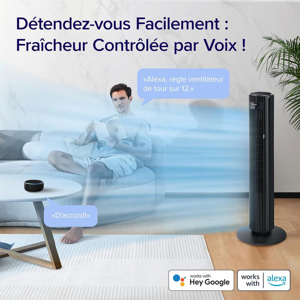 Ventilateur Colonne Confort Total